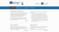 Desktop Screenshot of dastelematico.it